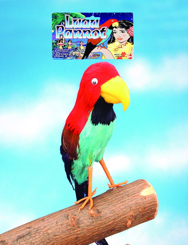 Forum Novelties Rubies Unisex Forum Feathered Pirate Parrot Prop for Themed Parties and Halloween - Image 1